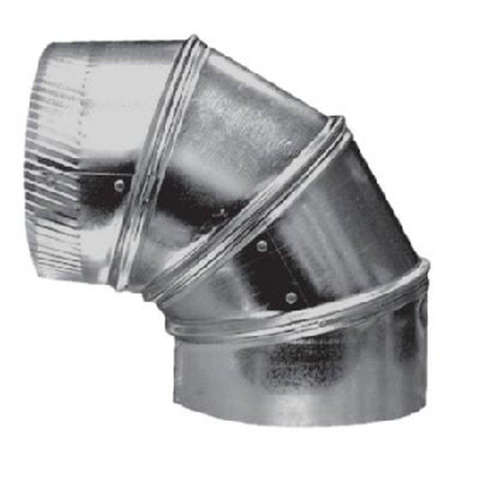 Snap Rite Manufacturing 26 ga 90 Degree Duct Elbow 