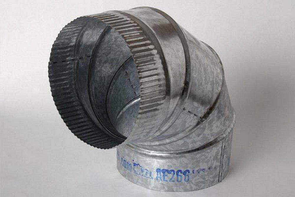 Miami Tech 26 ga 90 Degree Duct Elbow 