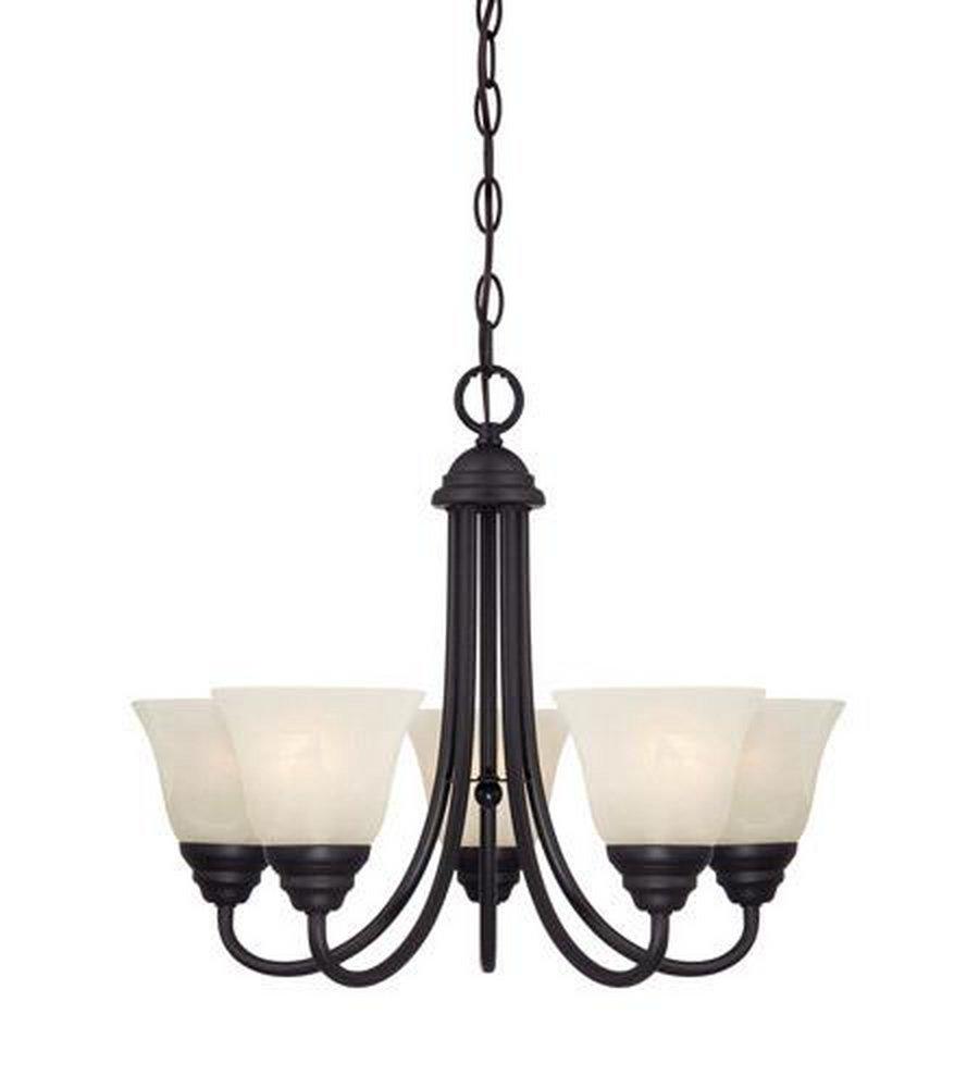 Designers Fountain Oil Rubbed Bronze 100W 5-Light Chandelier 