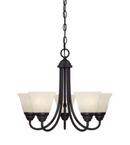 Designers Fountain Oil Rubbed Bronze 100W 5-Light Chandelier 