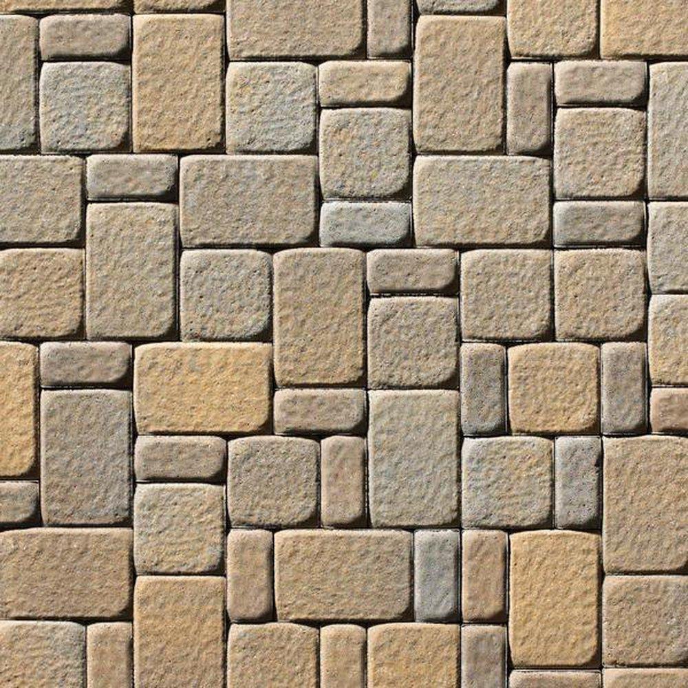 Anchor Block Company Northwoods 2-3/8 x 10-5/8 x 7-1/16 in. Concrete Paver 3-Piece 