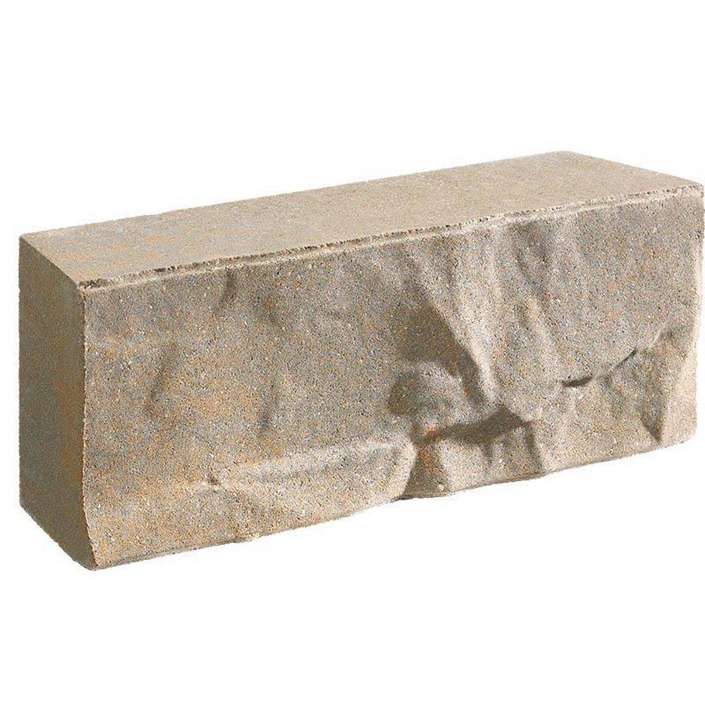 Anchor Block Company Arctic Gold 3 x 13-1/2 x 8 in. Concrete Wall Paver 