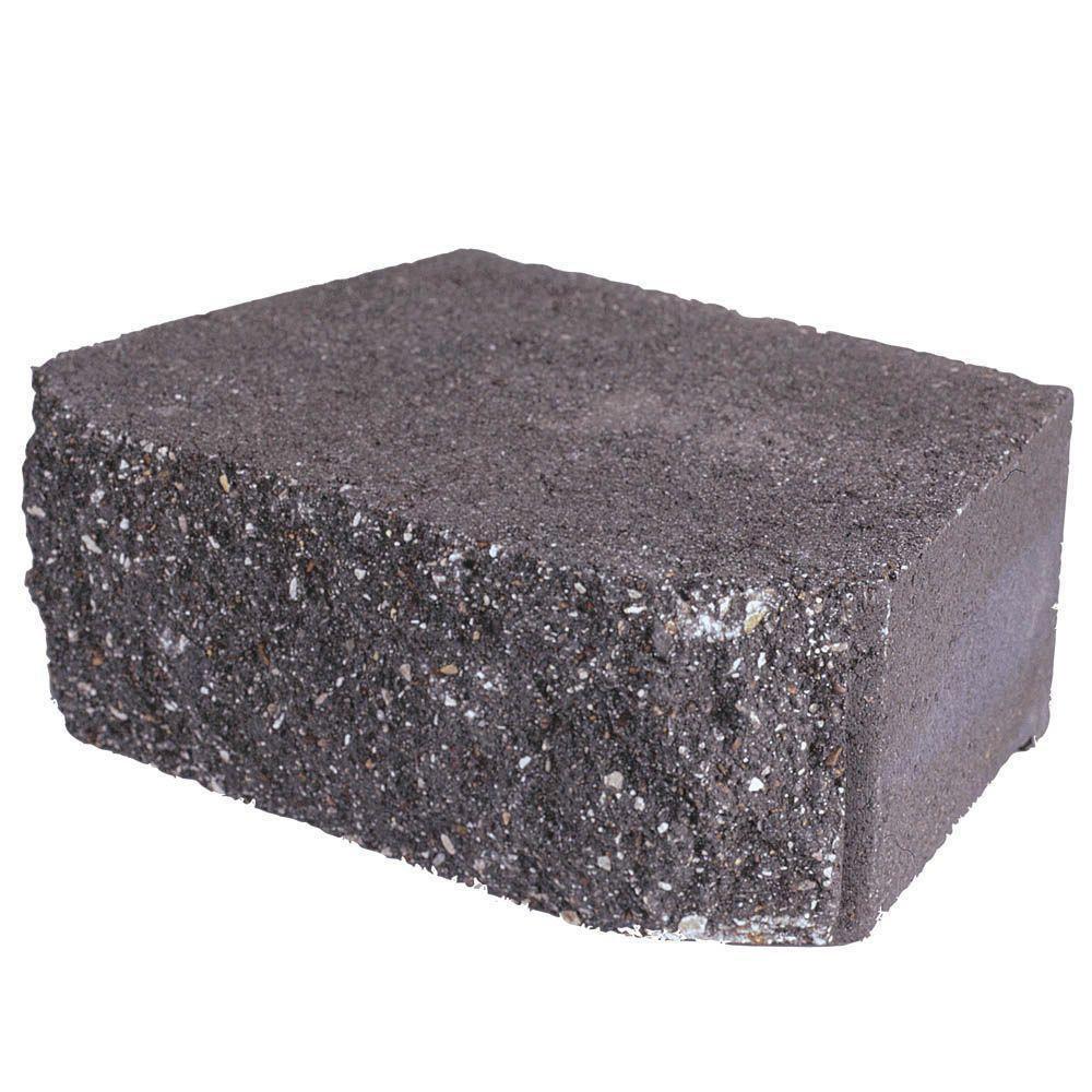 Anchor Block Company Charcoal Brown 6 x 17-1/4 x 12 in. Concrete Wall Paver 