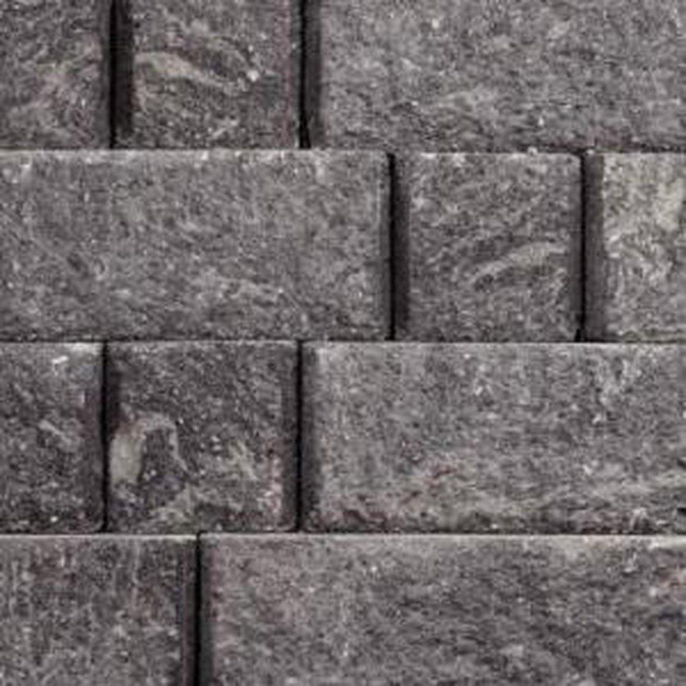 Anchor Block Company Majestic Grey 6 x 12 x 12 in. Concrete Wall Paver 