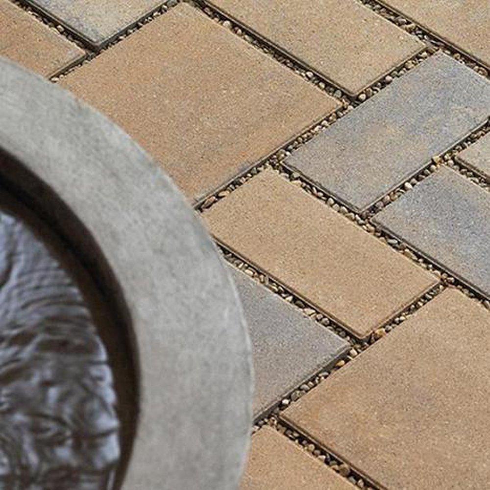 Anchor Block Company Sahara Beige 3-1/8 x 12-3/8 x 8-1/4 in. Concrete Paver 3-Piece 