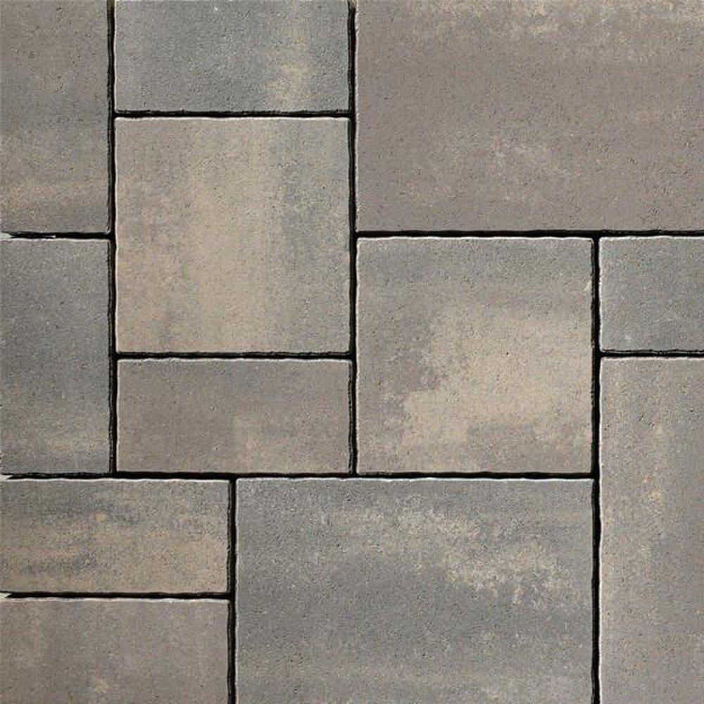 Anchor Block Company Beluga Grey 2-3/4 x 20-5/8 x 13-3/4 in. Concrete Paver 3-Piece 