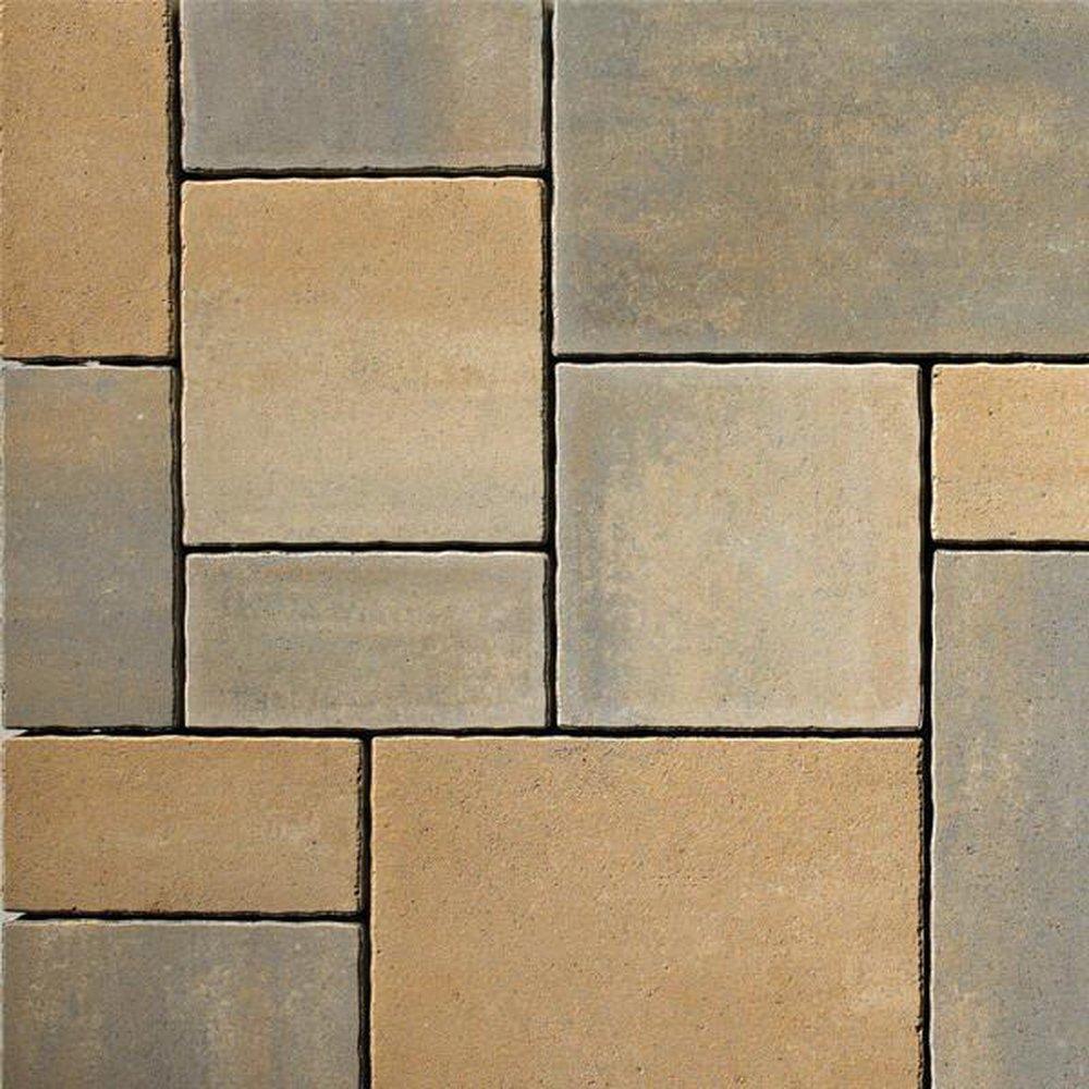 Anchor Block Company Sahara Beige 2-3/4 x 20-5/8 x 13-3/4 in. Concrete Paver 3-Piece 