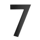 4 in. #7 House Number in Black