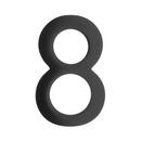 4 in. #8 House Number in Black