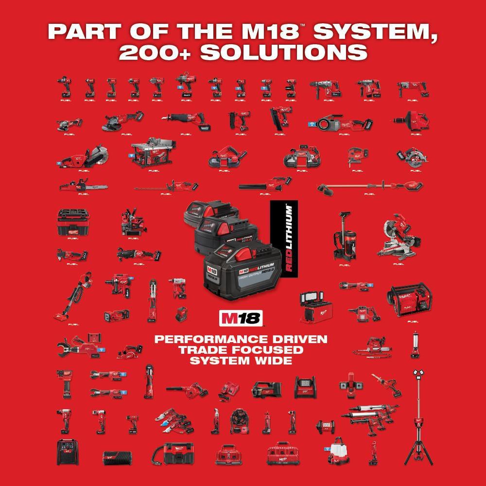 Milwaukee&reg; Red 0.5 - 2 x 18-5/16 in. Battery Press Tool Kit 