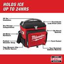 Milwaukee® Silver Jobsite Cooler 