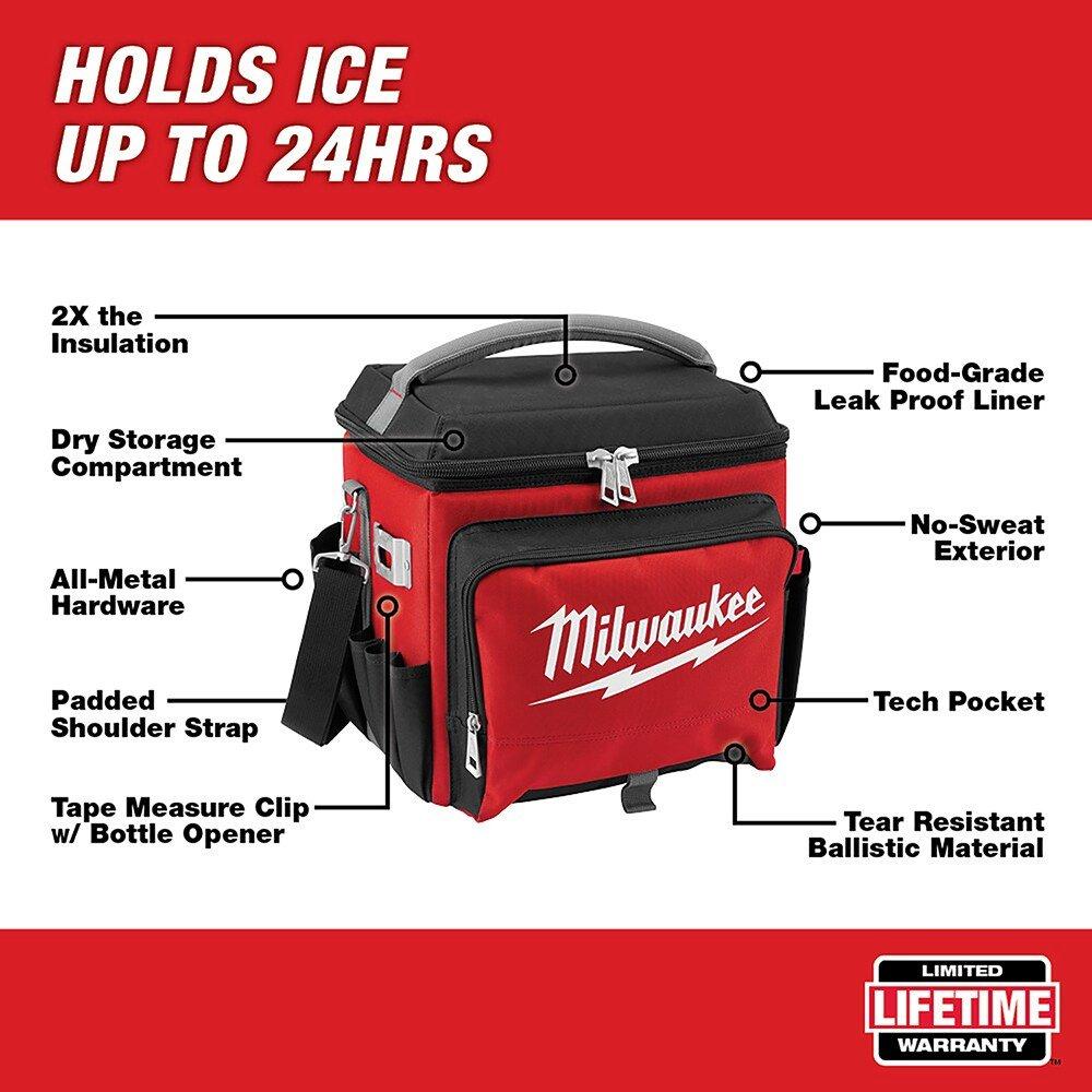 Milwaukee&reg; Silver Jobsite Cooler 