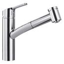 Franke Polished Chrome Single Handle Pull Out Kitchen Faucet 