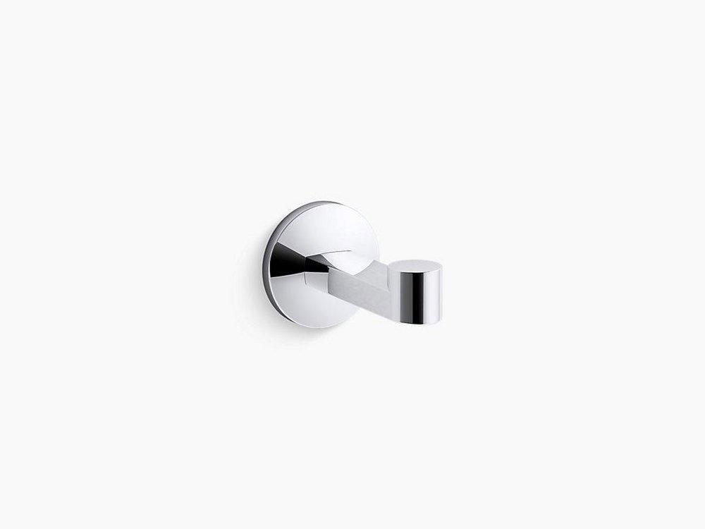 KOHLER Matte Black Robe Hook 