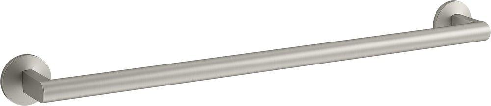 KOHLER Vibrant&reg; Brushed Nickel 24 in. Towel Bar 