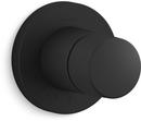 Single Handle Volume Control Valve Trim in Matte Black