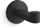 KOHLER Matte Black Robe Hook 