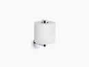 KOHLER Polished Chrome Wall Mount Vertical Toilet Tissue Holder 