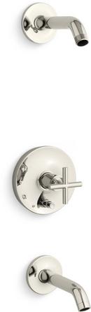 KOHLER Vibrant&reg; Polished Nickel Single Handle Bathtub & Shower Faucet (Trim Only) 