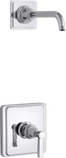 KOHLER Polished Chrome 2.5 gpm 1-Function Wall Mount Shower Trim Set with Single Lever Handle 