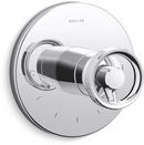 KOHLER Polished Chrome Thermostatic Valve Trim 