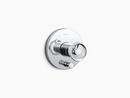 Single Handle Pressure Balancing Valve Trim in Polished Chrome