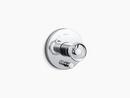 Single Handle Pressure Balancing Valve Trim with Integrated Diverter in Polished Chrome