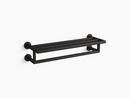 24 in. Towel Bar in Matte Black