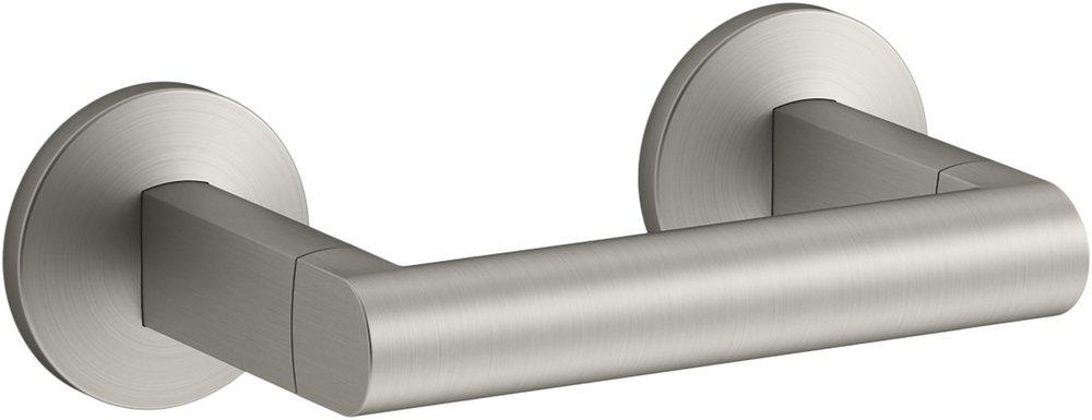 KOHLER Vibrant&reg; Brushed Nickel Pivoting Toilet Tissue Holder 