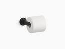 KOHLER Matte Black Pivoting Toilet Tissue Holder 