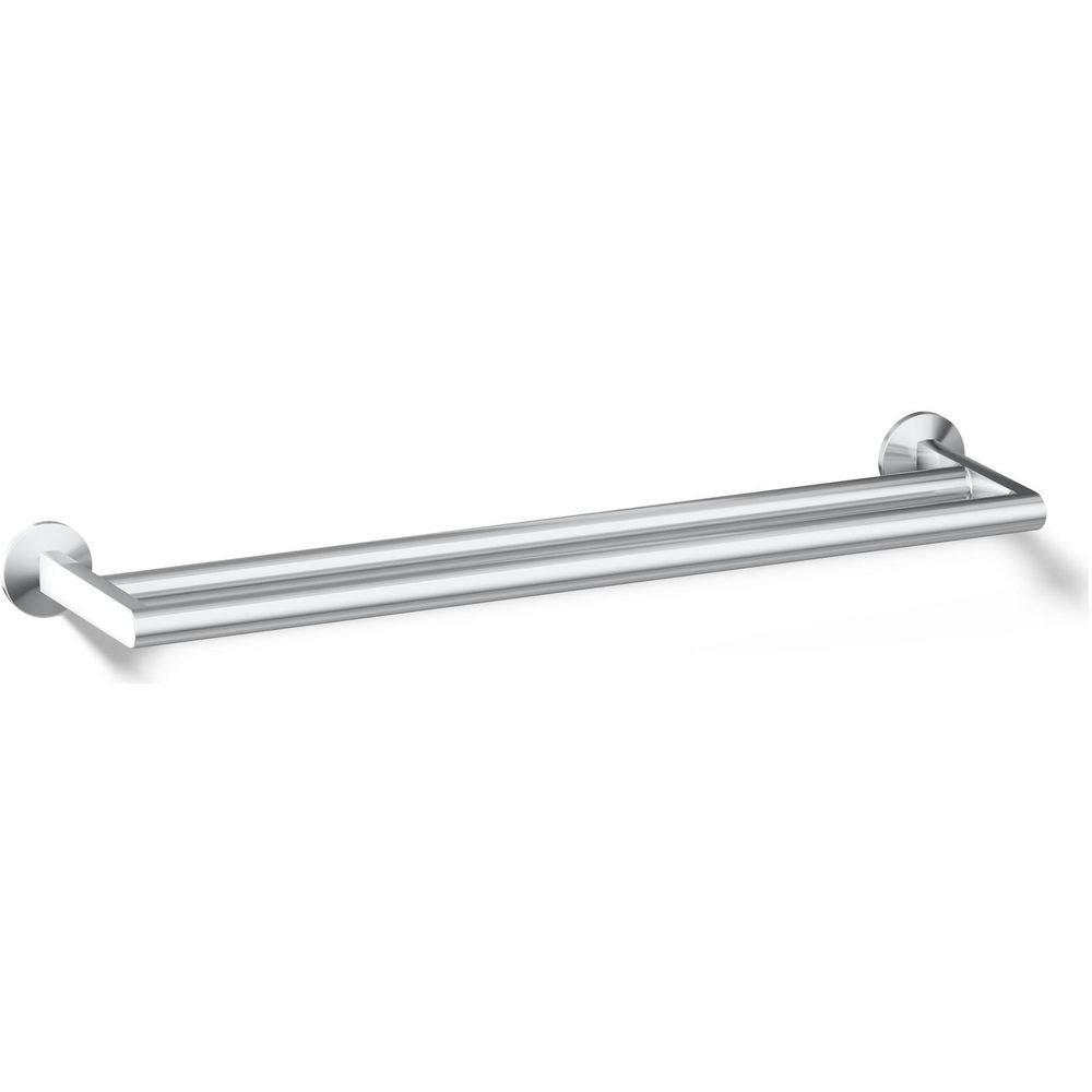 KOHLER Polished Chrome 24 in. Towel Bar 