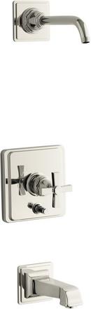 KOHLER Vibrant&reg; Polished Nickel Single Handle Bathtub & Shower Faucet (Trim Only) 
