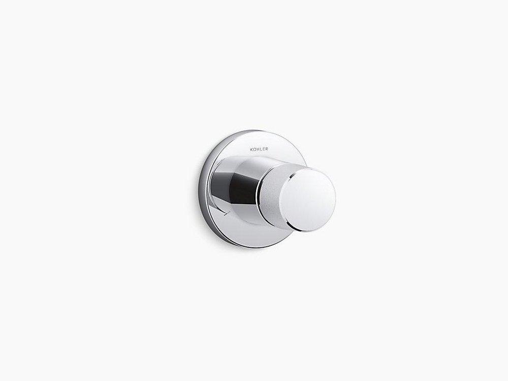 KOHLER Polished Chrome Single Handle Brass Diverter Trim for K-728 