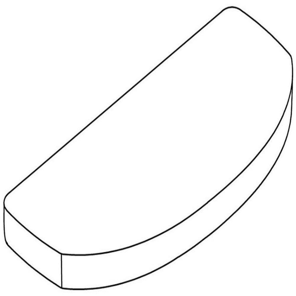 KOHLER Matte Black Cabinet Pull Assembly 