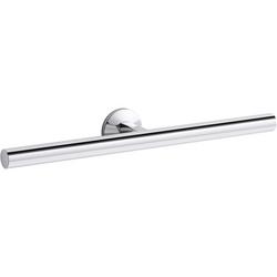 Double Arm Towel Holder in Polished Chrome