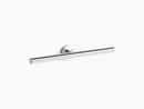 Double Arm Towel Holder in Polished Chrome
