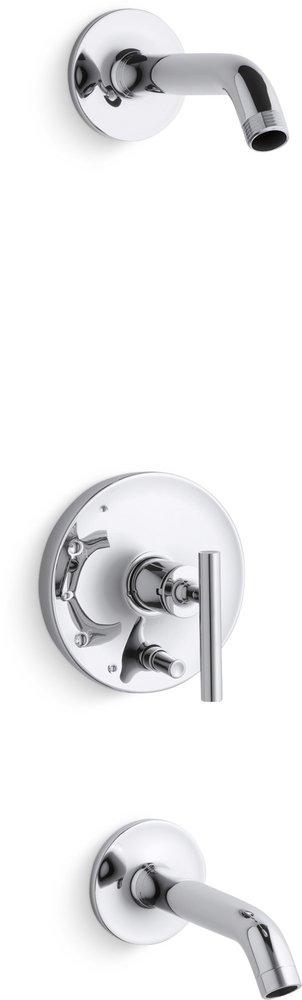 KOHLER Polished Chrome Single Handle Bathtub & Shower Faucet (Trim Only) 