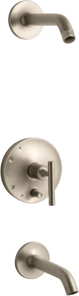 KOHLER Vibrant&reg; Brushed Bronze Single Handle Bathtub & Shower Faucet (Trim Only) 