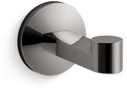 Single Robe Hook in Vibrant Titanium