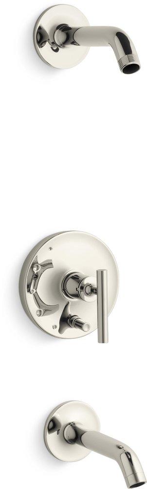 KOHLER Vibrant&reg; Polished Nickel Single Handle Bathtub & Shower Faucet (Trim Only) 