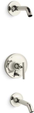 KOHLER Vibrant&reg; Polished Nickel Single Handle Bathtub & Shower Faucet (Trim Only) 