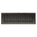 Accord Ventilation Products Oil Rubbed Bronze 14 in. for Commercial and Residential Floor Register in Oil Rubbed Bronze Solid Steel 