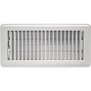 Accord Ventilation Products White 14 in. Floor Register in White Steel 