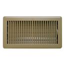 Accord Ventilation Products Brown 10 in. Floor Register in Brown Steel 