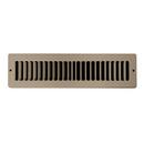 2 x 12 in. Toe Space Grille in Brown