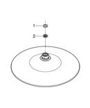 GROHE StarLight® Brushed Nickel Multi Function Jet, Smart Rain and Rain Showerhead 