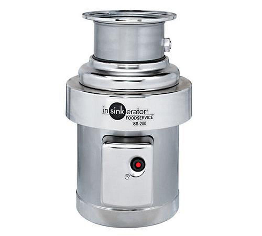 InSinkErator&reg; Chrome Plated/Stainless Steel Continuous Feed Commercial Garbage Disposal 