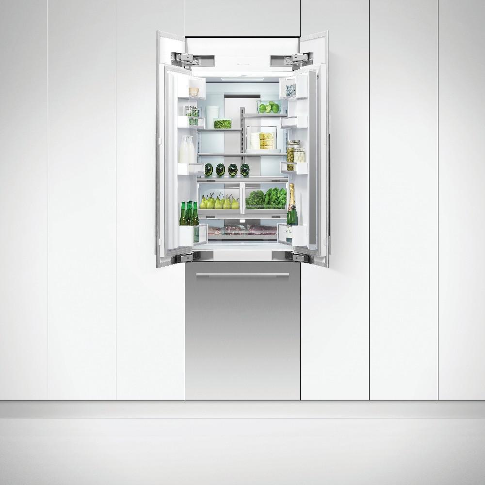 Fisher & Paykel Panel Ready 35-21/32 in. 16.8 cu. ft. French Door Refrigerator 