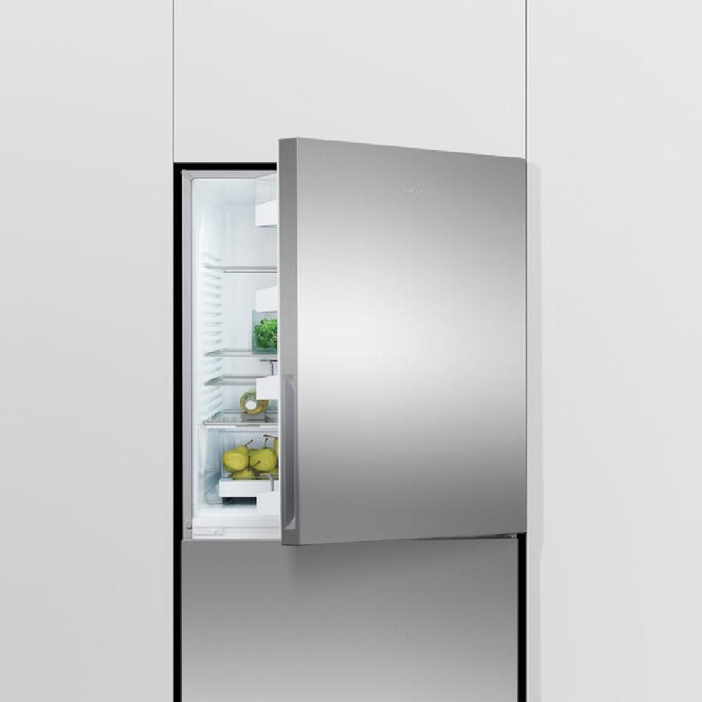 Fisher & Paykel Stainless Steel 31-1/8 in. 12.3 cu. ft. Counter Depth and Bottom Mount Freezer Refrigerator 