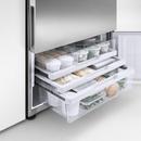 Fisher & Paykel Stainless Steel 31-1/8 in. 12.3 cu. ft. Counter Depth and Bottom Mount Freezer Refrigerator 
